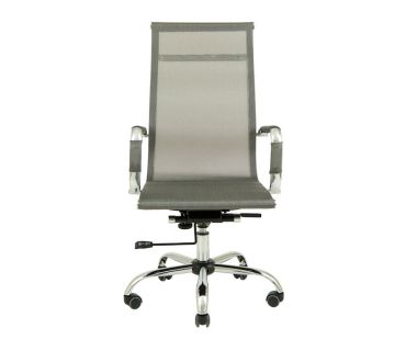 Кресло компьютерное Кельн - Хром - Сетка серая