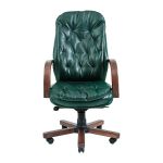 Кресло компьютерное Венеция – Вуд – Мадрас Грин Индия