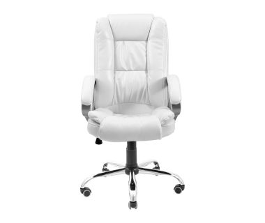 Кресло компьютерное Калифорния Ю – Хром – Лакки Уайт