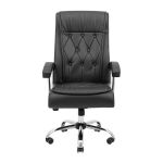 Кресло компьютерное Телави - Хром - Черный