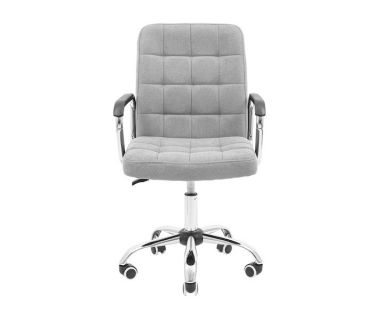 Кресло компьютерное Брукс - Хром - Серый