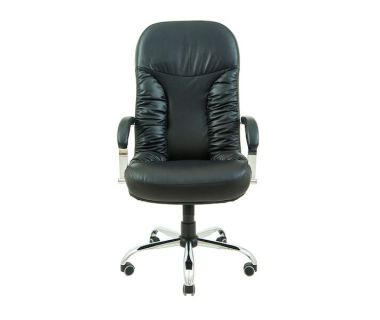 Крісло комп'ютерне Буфорд - Хром - Роккі 100