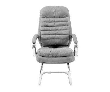 Кресло компьютерное Валенсия - СФ Хром - Бонд 16 Грей