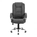 Крісло комп'ютерне Каліфорнія Ю - Хром - Меджик ДК Грей