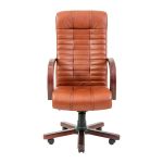 Крісло комп'ютерне Атлант - Вуд - Мадрас Віскі