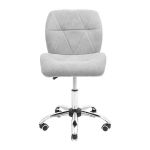 Крісло комп'ютерне Бінго - Хром - Сірий