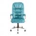 Крісло комп'ютерне Річард - Хром - Флоріда Аква в інтернет магазині "Меблі Даром"