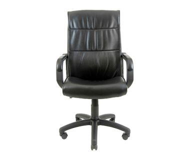 Крісло комп'ютерне Ріо - Пластик Річ - Титан Блек