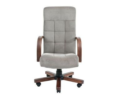 Кресло компьютерное Вирджиния - Вуд - Мисти Грей