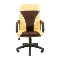 Кресло компьютерное Сиеста - Пластик Вещь - Титан Голд Беж + Титан Фирензе