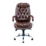 Кресло компьютерное Венеция – Хром – Мадрас ДК Браун