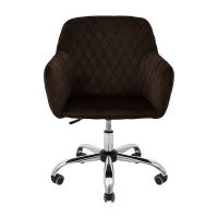 Кресло компьютерное Либерти Ю - Хром - Жасмин 28