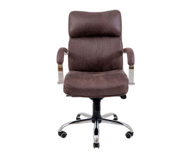 Кресло компьютерное Дакота - Хром - Амели Грей