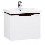 Підвісна тумба для ванної з умивальником Канте Alessa Air 60 венге 1F