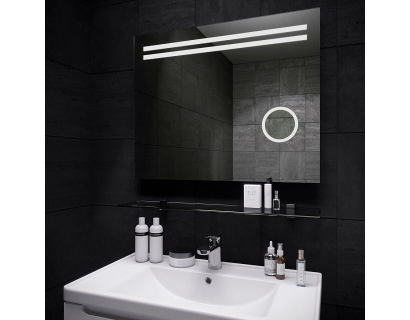 Зеркало с LED подсветкой Lava Della 70*65 см