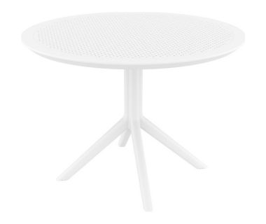 Стол Siesta 124 Sky Table Ø105 White