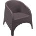 Крісло ротанг Siesta (Aruba armchair), арт. 804 Brown в інтернет магазині меблів "Меблі Даром"