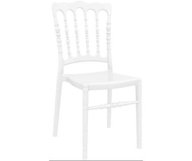 Стілець банкетний, весільний Siesta 061 Opera Glossy White