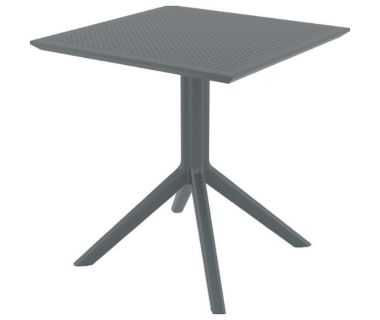 Стол Siesta 80*80, арт.106 Sky Dark Grey