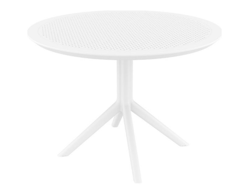 Стол Siesta 124 Sky Table Ø105 White в интернет магазине мебели "Меблі Даром"