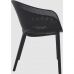 Кресло штабелированное Siesta 151 Sky Pro Black в интернет магазине мебели "Меблі Даром"