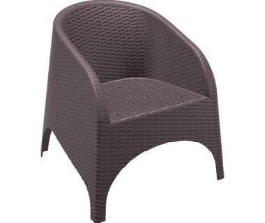 Крісло ротанг Siesta (Aruba armchair), арт. 804 Brown