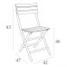 Стул Siesta 290 Helen Folding Dark Grey в интернет магазине мебели "Меблі Даром"