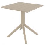 Стол Siesta 70*70 Paris 296 Taupe