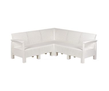 Комплект садових меблів Florida Corner HK-970-White