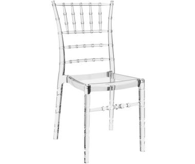 Стілець банкетний, весільний Siesta 071 Chiavari Clear Transparent