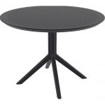 Стол Siesta 124 Sky Table Ø105 Black