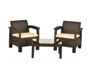 Комплект садових меблів California Balkony Set HK-950-Brown