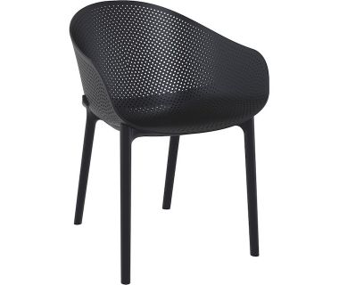 Крісло перфороване Siesta (Sky armchair), арт.  102 Sky Black