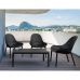 Кофейный столик Siesta (Sky lounge table), арт. 104 Taupe в интернет магазине мебели "Меблі Даром"