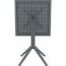 Стол Siesta складной 60*60 (Sky folding table), арт.114 Dark Grey в интернет магазине мебели "Меблі Даром"