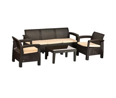 Комплект садових меблів Amazon HK-965-Brown