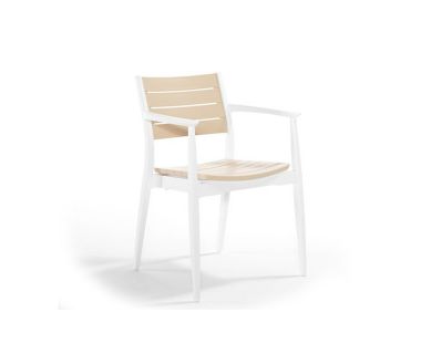 Крісло NOVUSSI REGNUM із високоякісного пластику NVS005 White