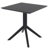 Стол Siesta 70*70, арт.108 Sky Black