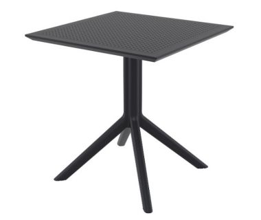 Стол Siesta 70*70, арт.108 Sky Black