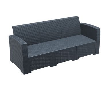 Диван, софа Siesta Ротанг (Monaco lounge sofa XL), арт. 833 Dark Grey Диван, софа Siesta Ротанг (Monaco lounge sofa XL), арт. 833 Dark Grey