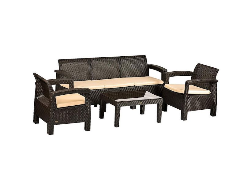 Комплект садовой мебели Amazon HK-965-Brown в интернет магазине мебели "Меблі Даром"