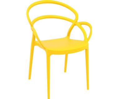 Крісло Siesta (Mila armchair), арт.085 Mila Yellow