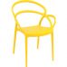 Кресло Siesta (Mila armchair), арт.085 Mila Yellow в интернет магазине мебели "Меблі Даром"