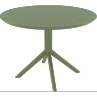 Стол Siesta 124 Sky Table Ø105 Olive Green