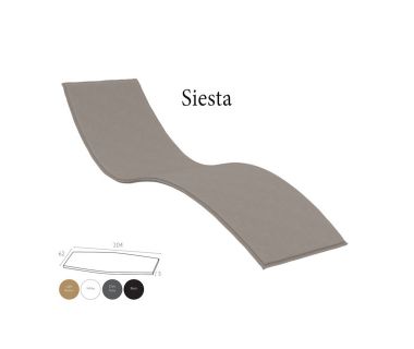 Матрас на шезлонг Slim 3cm светло-коричневый (Slim Cushion), арт. 144 (шт.)