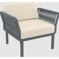 Крісло Siesta Portofino Lounge 152 Dark Grey