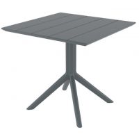 Стол Siesta 80*80 Paris 298 Dark Grey