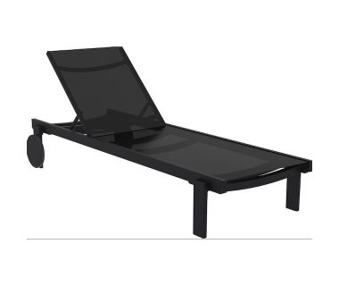 Шезлонг Casablanca от Турецкого производителя Siesta 707 Black