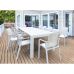 Стол Siesta 776 Vegas Extendible XL 100*260/300 White в интернет магазине мебели "Меблі Даром"