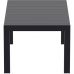 Стол Siesta 774 Vegas Table Medium 100*180/220 Black в интернет магазине мебели "Меблі Даром"